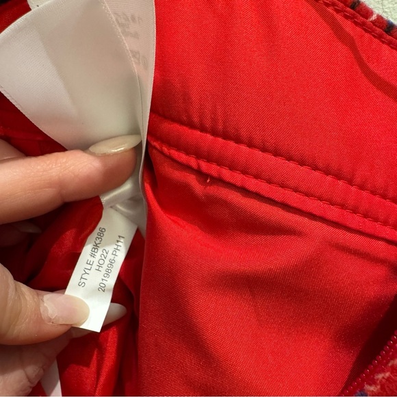 NWT- J.Crew Red Plaid Wool Festive Holiday Mini Skirt Size 4 Women’s - Picture 10 of 10